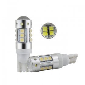 Bec Pozitie T10 16smd Epistar 2525 80w 12v Lumina : Alba