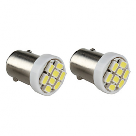 Bec Pozitie 8 Smd Lumina Rosie 12v Ba9s (Pret/Set)