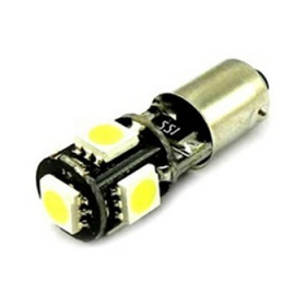 Bec Led Ba9s Tv Lumina Alba 5smd Canbus 24v 90125can