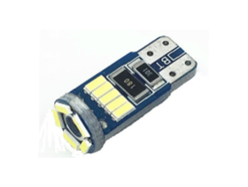 Bec Auto Led T10 4014 Cu 15 Smd Alb 12v Canbus Jsun44