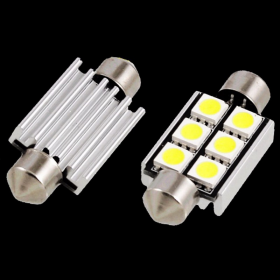 Bec Led Canbus Sofit 6 Smd 11 X 42 12v