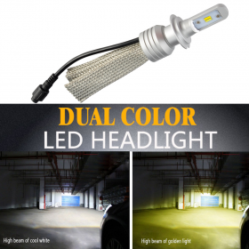 Bec Led L11 Culoare Duala H4 - Doua Faze