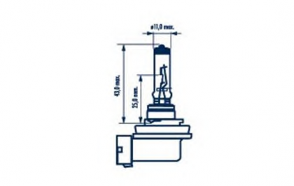 Bec Far H11 12v 65w Long Life Narva