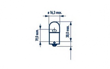 Bec Auxiliar 24v R5w Set 10 Buc Narva