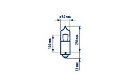 Bec Pozitie Fata H6w 12v Set 10 Buc Narva