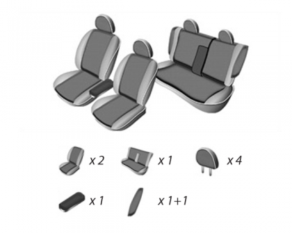 Set Huse Scaun Audi A-4 (B5) 1994-2000