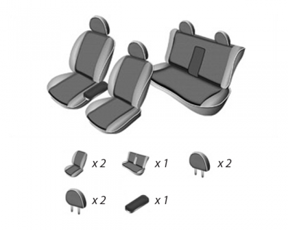 Set Huse Scaun Bmw Seria 3 (E46) 1998-2006