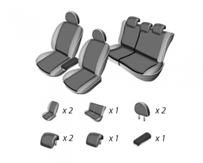 Set Huse Scaun Ford Focus Ii Hatchback 2004-2010