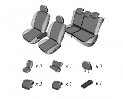 Set Huse Scaun Ford Focus Iii Sedan 2010