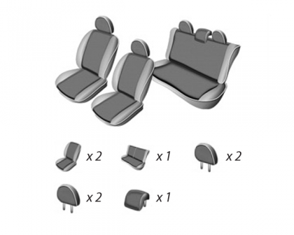 Set Huse Scaun Dacia Sandero 2007-2012