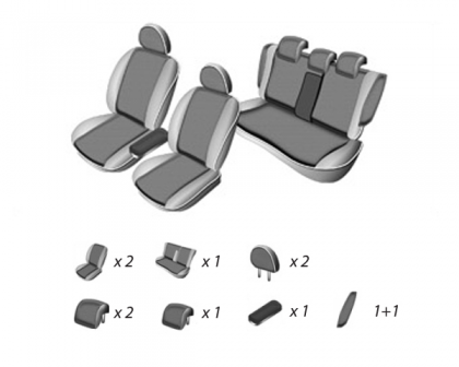 Set Huse Scaun Skoda Superb 2008