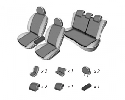 Set Huse Scaun Volkswagen Golf 5 2003-2008