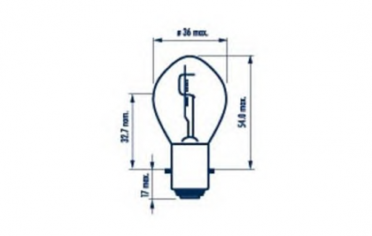 Bec Auto Far S2 12v 35/35w