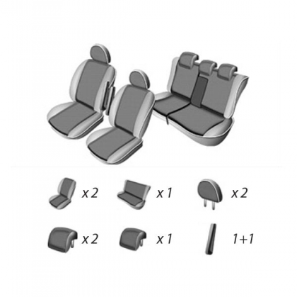 Set Huse Scaun Hyundai Accent 2006 - 2010