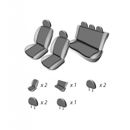 Set Huse Scaun Renault Symbol 2006 - 2012