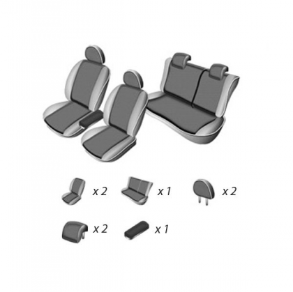 Set Huse Scaun Skoda Rapid 2013 (Bancheta Fractionata)