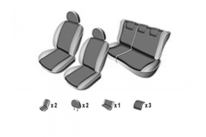 Set Huse Scaun Toyota Yaris 2005 - 2011