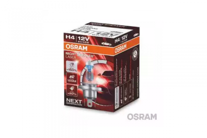 Bec 12v H4 60/55 W Night Breaker Laser +150% Osram