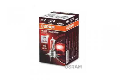 Bec 12v H7 55 W Night Breaker Silver +100% Osram