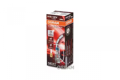 Bec 12v H3 55 W Night Breaker Laser +150% Osram