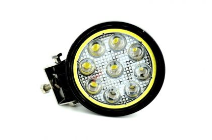 Proiector Led Ch07-02 Rotund 27w Cu Angel Eyes Spot Beam 30° 12/24v​ Lw015