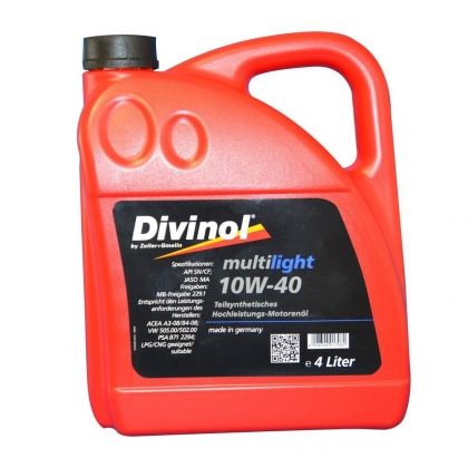 Ulei Divinol 10w40  Multilight 4l