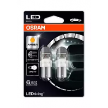 Set 2 Becuri Led Exterior 12v (P21w) Amber Ledriving Premium Bli Osram