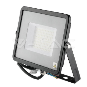 Proiector Led Smd 50w Cip Samsung Slim Corp Negru 6400k 120lm/W Cod: 761