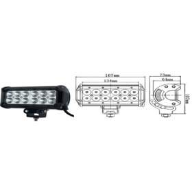 Proiector Led Art718, 36w Combo, 12/24v