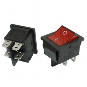 Buton Electric Rosu Sli02 12v