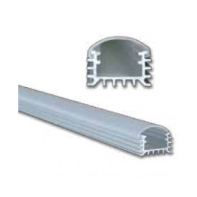 Profil Aluminiu 886al Capac Transparent 1m Pentru Banda Led . Cod: Profil 886al