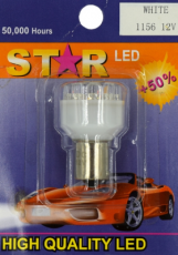 Set Bec 1 Faza Ba15s 12 Led 12v Lumina Galbena Cod: 1156